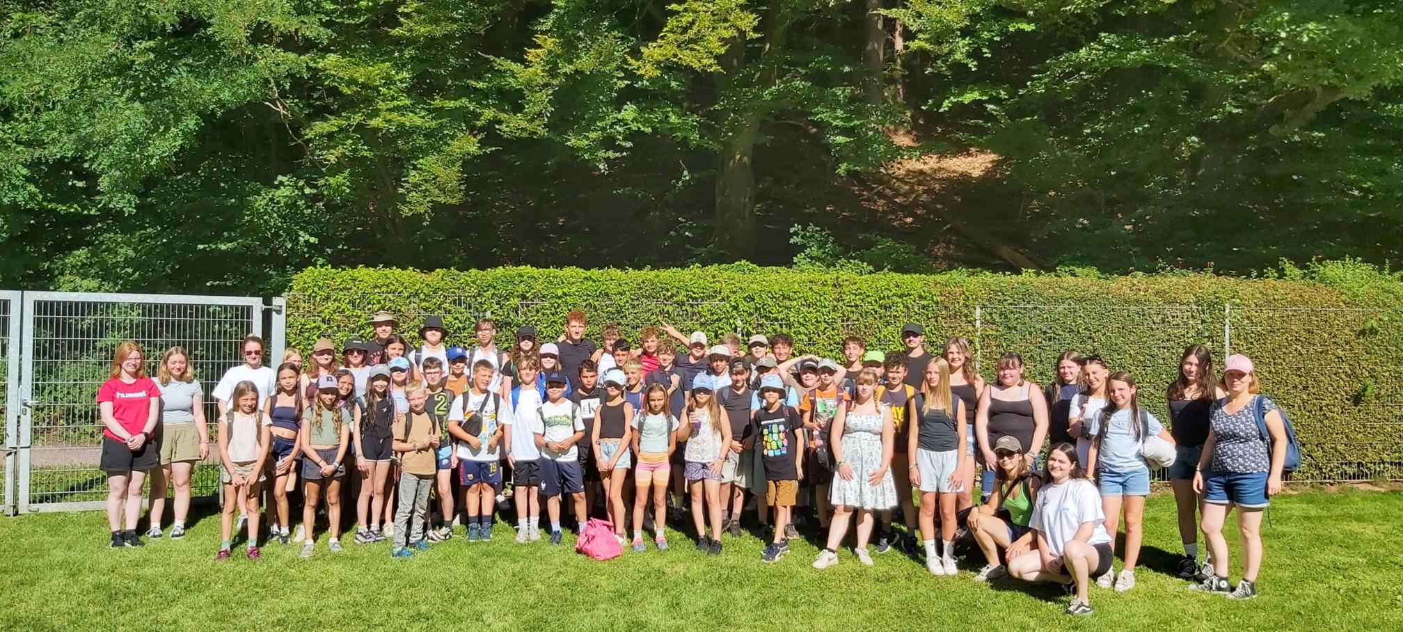 Zeltlager Gruppenbild