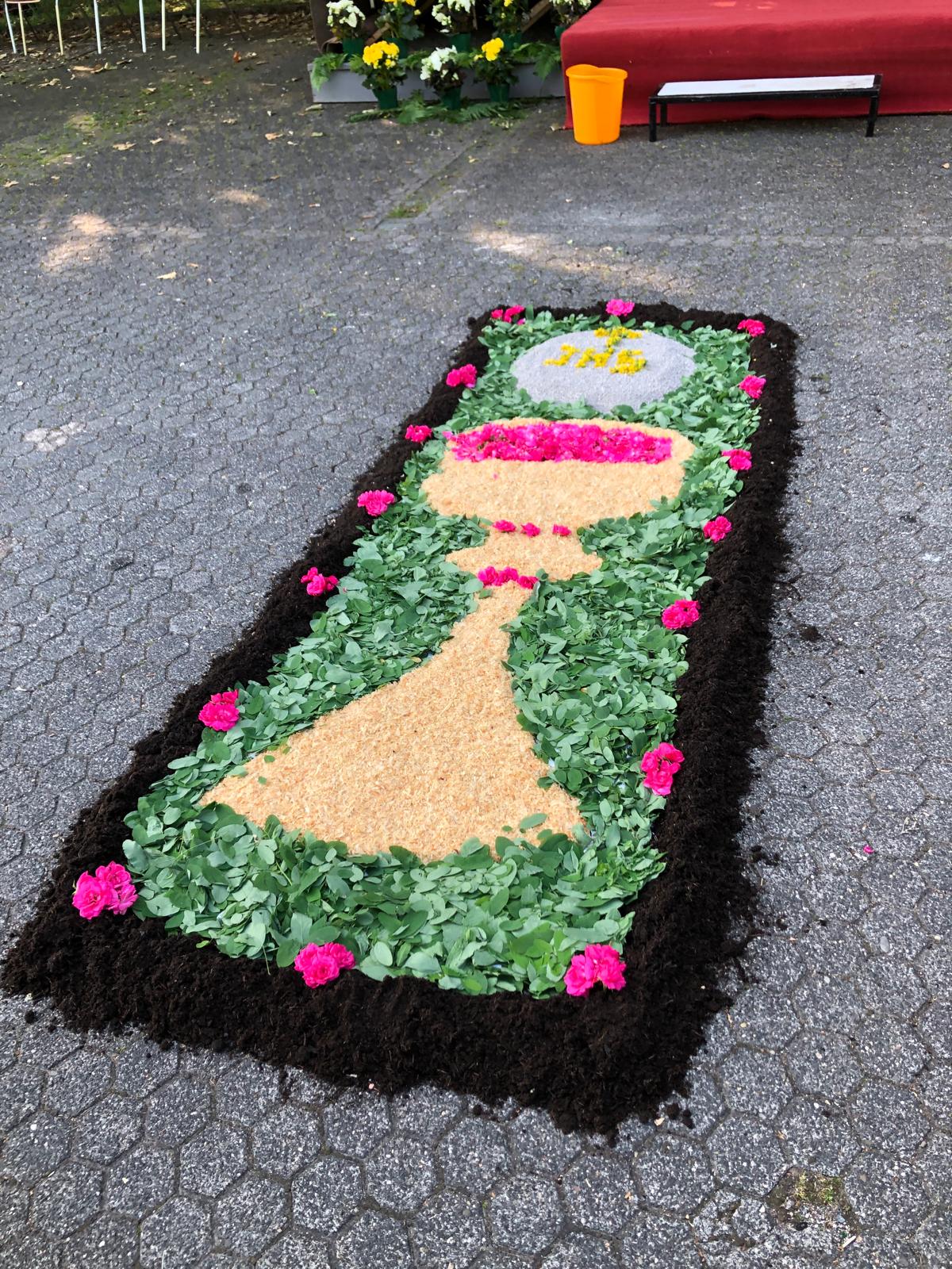 Blumenbild Fronleichnam 2025