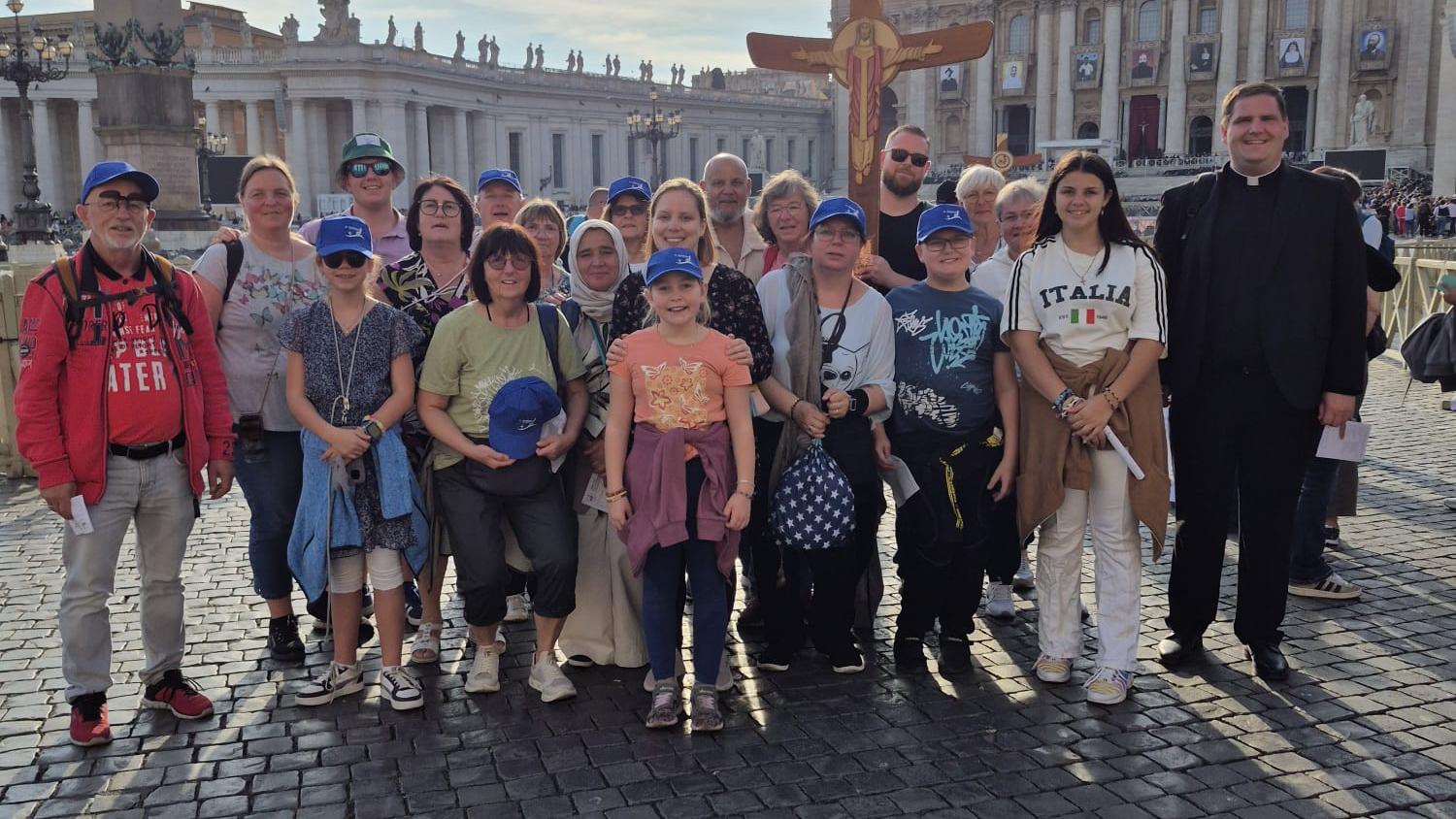 Teilnehmer Rom-Wallfahrt