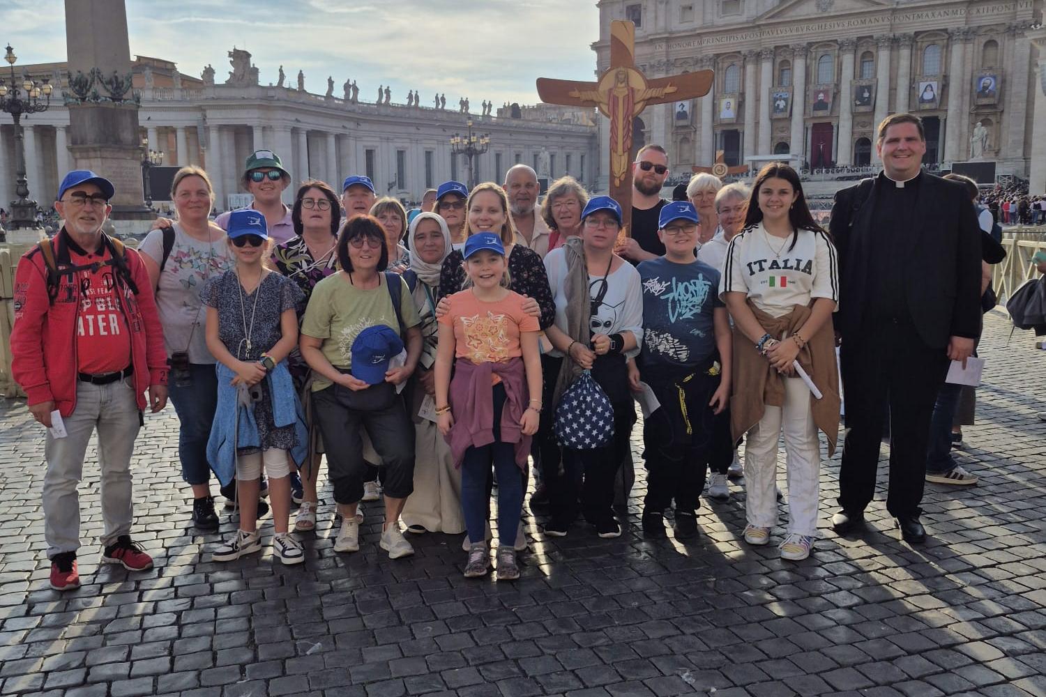 Teilnehmer Rom-Wallfahrt