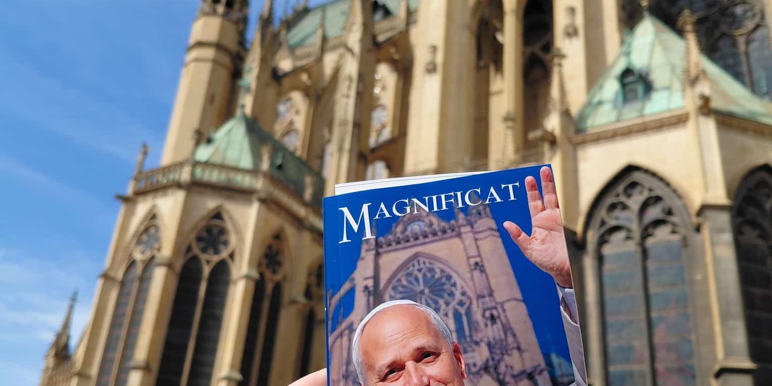 Papst Leo IV. in Metz (c) Kirchengemeinde Quierschied St. Barbara Papst Leo IV. in Metz